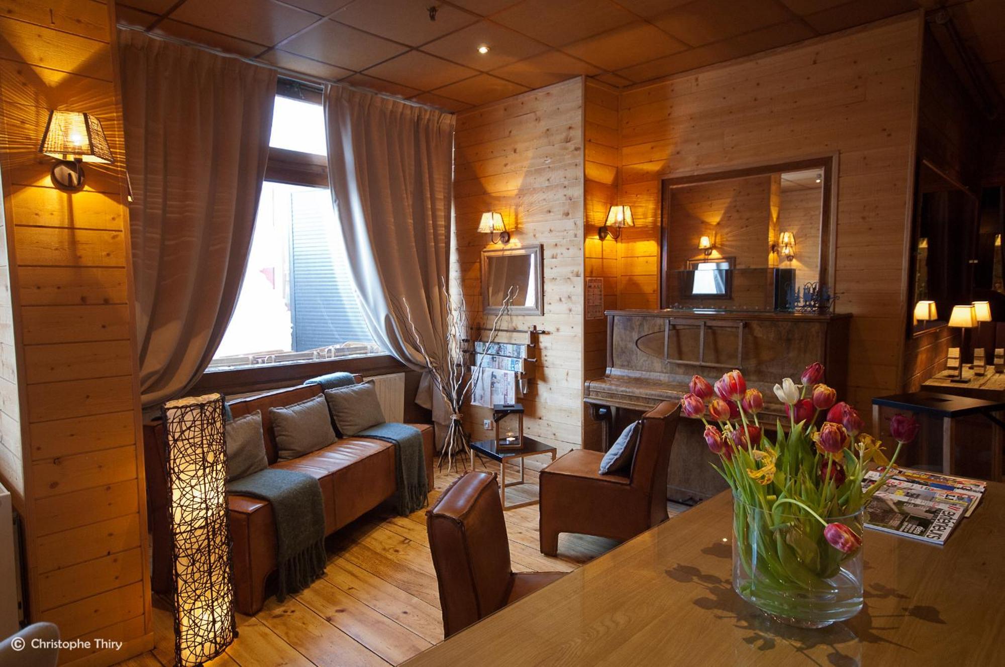 Hotel-Restaurant La Mandia La Mongie Buitenkant foto
