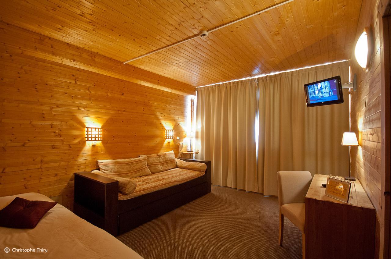 Hotel-Restaurant La Mandia La Mongie Kamer foto
